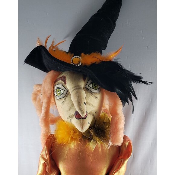 Gathered Traditions Lucille Witch Halloween Joe Spencer HTF Vintage - Picture 8 of 12